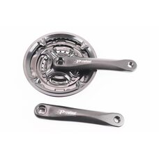 Шатуни "квадрат" 170мм, 42.34.24T MTB, алюмінієві, чорні MA-AC49 (в упаковці)