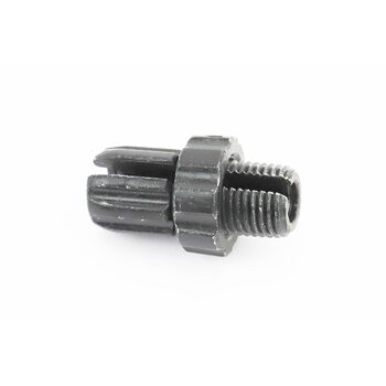 Натяжитель рубашки троса М10х15мм, алюминиевый, чёрный