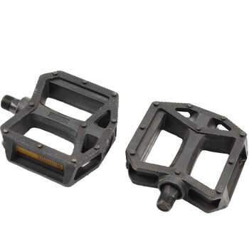 Педали BMX 9/16" (96x100x26.5mm) пластиковые, черные HX-610