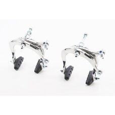 Тормоз ROAD V-brake клещевого типа, передний+задний, ход колодки 68-89мм, алюминиевый, AR-2000D