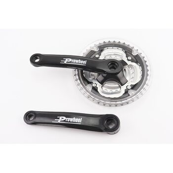 Шатуни "квадрат" 170мм, 42.34.24T MTB, чорні MAP-501 (можливі подряпини)