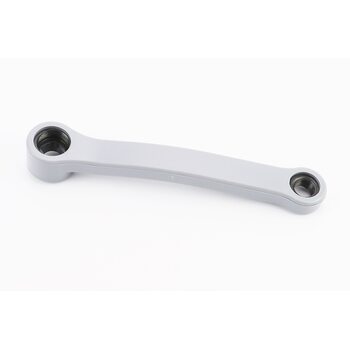 Шатун левый "квадрат" 170мм MTB, серый (узкий)