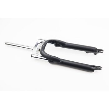 Вилка 24" амортизаційна, без різьби 1-1/8" (28,6мм), шток 215мм, з ходом 40мм, Disk-brake, чорна