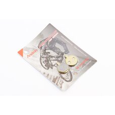 Гальмівні колодки Disk-brake (Hayes MX2,3, Sole, Artec ADC-01, JAK-5, Bolids Boli-BB2), жовті YL-1025