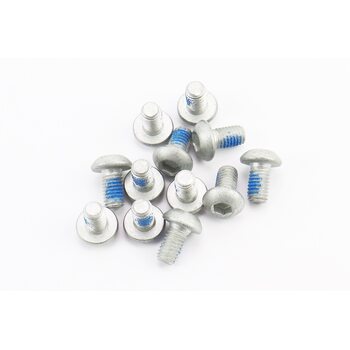 Болт тормозного диска M5x9мм, под шестигранник 4мм, 12шт к-кт, серый