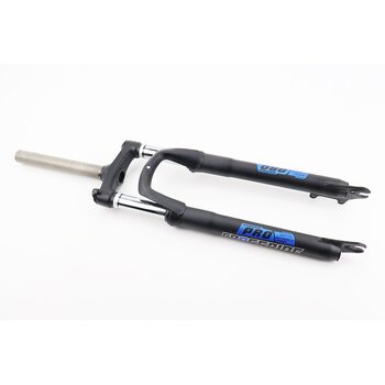 Вилка 27,5" амортизаційна, без різьби 1-1/8" (28,6мм), шток 210мм, з ходом 50мм, Disk-brake, M Lockout, чорна N781