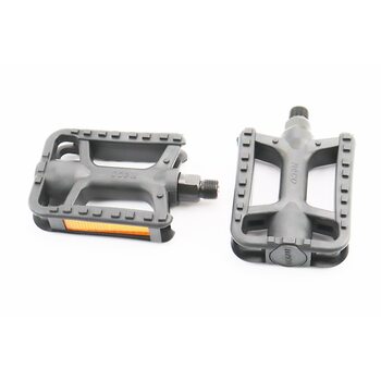 Педали MTB 9/16" (109x76x25mm) пластиковые, чёрные WP-178