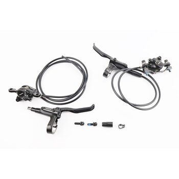 Гальмо Disk-brake гідравлічне переднє 800мм (F180мм)+заднє 1400мм (F180/R160мм), чорне BR-MT200