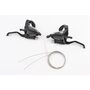 Перемикачі (моноблок) 3x8 швидкості, чорні ST-EF 500