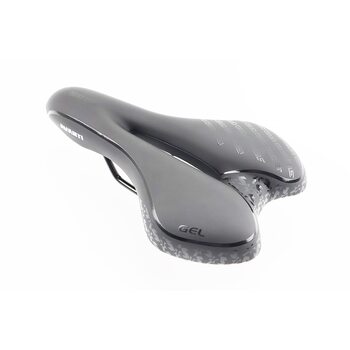 Сидение MTB 270x160мм, черное "GEL" SD-523