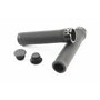 Ручки руля 130мм с зажимом Lock-On, чёрные TPE-092