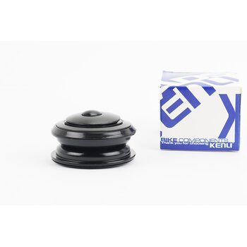 Кермова колонка 1-1/8" (44/28,6x44/30) безрізьбової вилки, напівінтегровані, чорні KL-B411