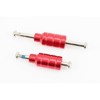 Пеги для самоката 50 мм Hipe-X, алюминиевые, красные, к-кт