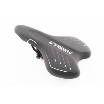 Сидение MTB 270x160мм, черно-белое CRO-2503.