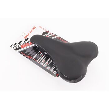 Сидіння MTB 245x155мм, чорне CRO-2363