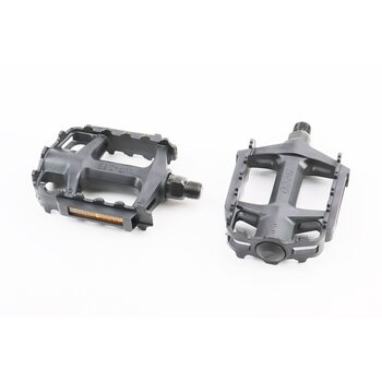 Педали MTB 9/16" (112x80x25mm) пластиковые, чёрные WP-163