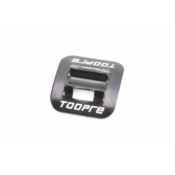 Крепление гидролинии к раме клеящееся, пластмассовое, чёрное