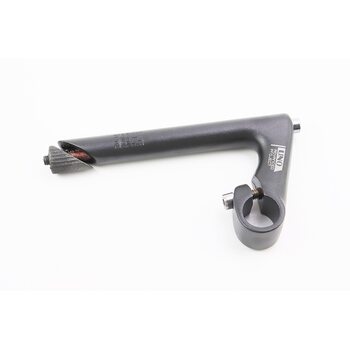 Вынос руля ROAD 22,2x25,4х80мм, наклон вниз 30°, алюминиевый, чёрный KL-80