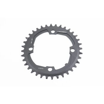 Зірка передня MTB Narrow Wide 36Т (BCD:104мм), алюмінієва, чорна