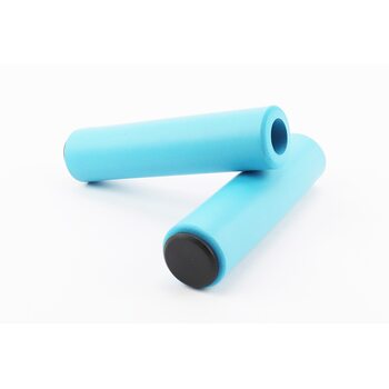 Ручки руля 130мм, пенорезиновые, синие