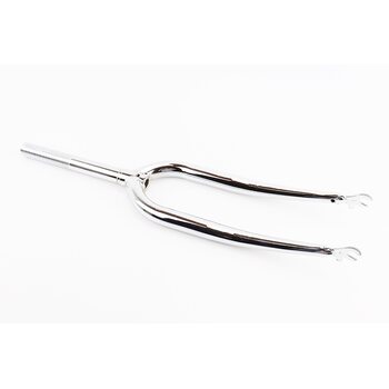 Вилка 24" с резьбой 1" (25,4мм), шток 200мм, никелированная