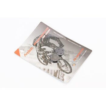 Гальмівні колодки Disk-brake (Xiaomi Mijia M365 Pro, Zoom DB250,350,450,550), чорні YL-1013