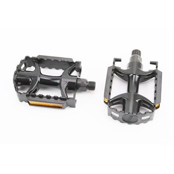 Педали MTB 9/16" (104x77x32mm) алюминиевые, чёрные WP895