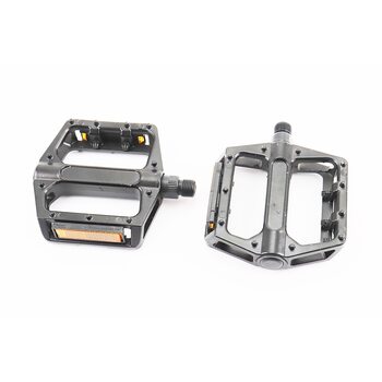 Педали MTB широкие 9/16" (100x100x24mm) алюминиевые, черные.