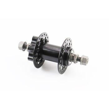 Втулка передня MTB 14Gx36H, Disk-brake, кріпл. гайка, чорна SF-A25