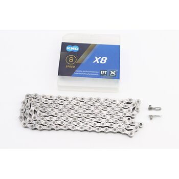 Ланцюг приводний 1/2х3/32х116L 6/7/8 швидкостей, сріблястий X8 EPT