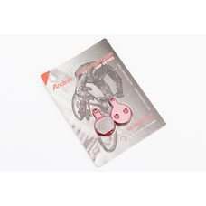 Гальмівні колодки Disk-brake (Tektro Novela 2011), червоні YL-1050