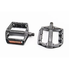 Педалі BMX 9/16" (109x100.5x26mm) алюмінієві, чорні B087DU