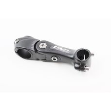 Вынос руля MTB регулируемый 28,6x25,4х115мм, алюминиевый, чёрный AS-828