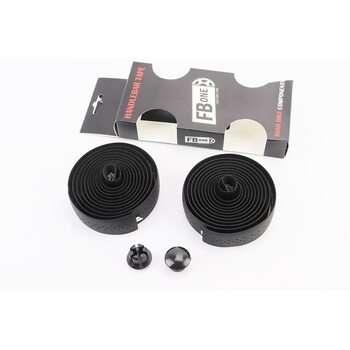 Обмотка ROAD керма 30*1900мм, з самоклеючою смугою, еко шкіра, чорна PU-T99