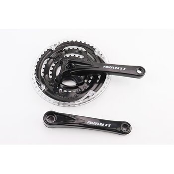 Шатуны "квадрат" 170мм, 48.38.28T MTB, чёрные GS-P323