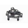 Гальмо Disk-brake заднє (F180/R160мм)+диск 160мм, кріпл. 6 болтів, чорне DSC510