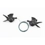 Перемикачі (манетка) 3x9 швидкості, чорні ALIVIO SL-M3100