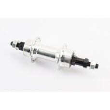 Втулка задняя MTB алюминиевая 14Gx36H под вольнобег, Disk-brake (резьба), 2 пром-подшипники 6200 2RS, крепл. гайка, FB-A209B