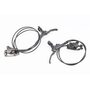 Гальмо Disk-brake гідравлічне переднє (F160/R140мм)+заднє (F180/R160мм) у зборі, диски 160мм, кріпл. 6 болтів, чорні