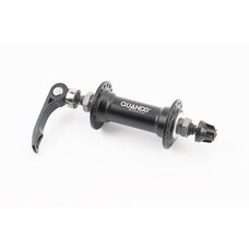 Втулка передня MTB алюмінієва 14Gx32H, V-brake, кріпл. ексцентрик, чорна KT-A15F