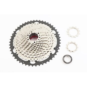 Кассета 12зв. 11.13.15.17.19.21.23.25.28.32.36.42.50Т (трансмиссия 1х12), серебристо-черная KDF-CS1250