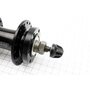 Втулка задня MTB алюмінієва 14Gx36H під вільнобіг, Disk-brake, кріпл. гайка, рожева SF-A210R