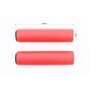 Ручки керма 130мм, пінорезинові, червоні