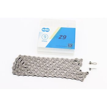 Цепь приводная 1/2х11/128х116L 9 скоростей, серая Z9