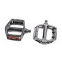 Педалі BMX 9/16" (107x105x28mm) алюмінієві, чорні LU-313