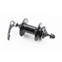 Втулка передняя MTB алюминиевая 14Gx36H, Disk-brake, крепл. эксцентрик, чёрная KT-MD7F