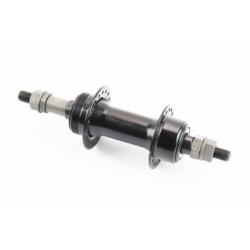 Втулка задня MTB 14Gx36H під вільнобіг, V-brake, кріпл. гайка чорна SF-A03R
