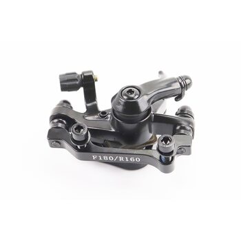 Гальмівний супорт задній (F180/R160мм), чорний DB-06