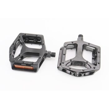 Педали BMX 9/16" (113x108x26mm) алюминиевые, чёрные NWL-316