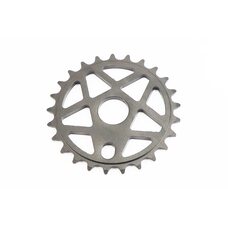 Зірка передня BMX 25Т 1/2"x1/8", алюмінієва, чорна KL-C215